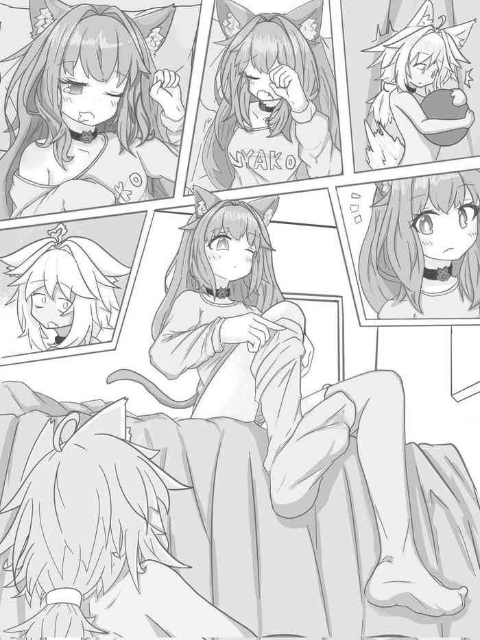 Cat and theft tiny wolf | 猫咪与窃贼小狼