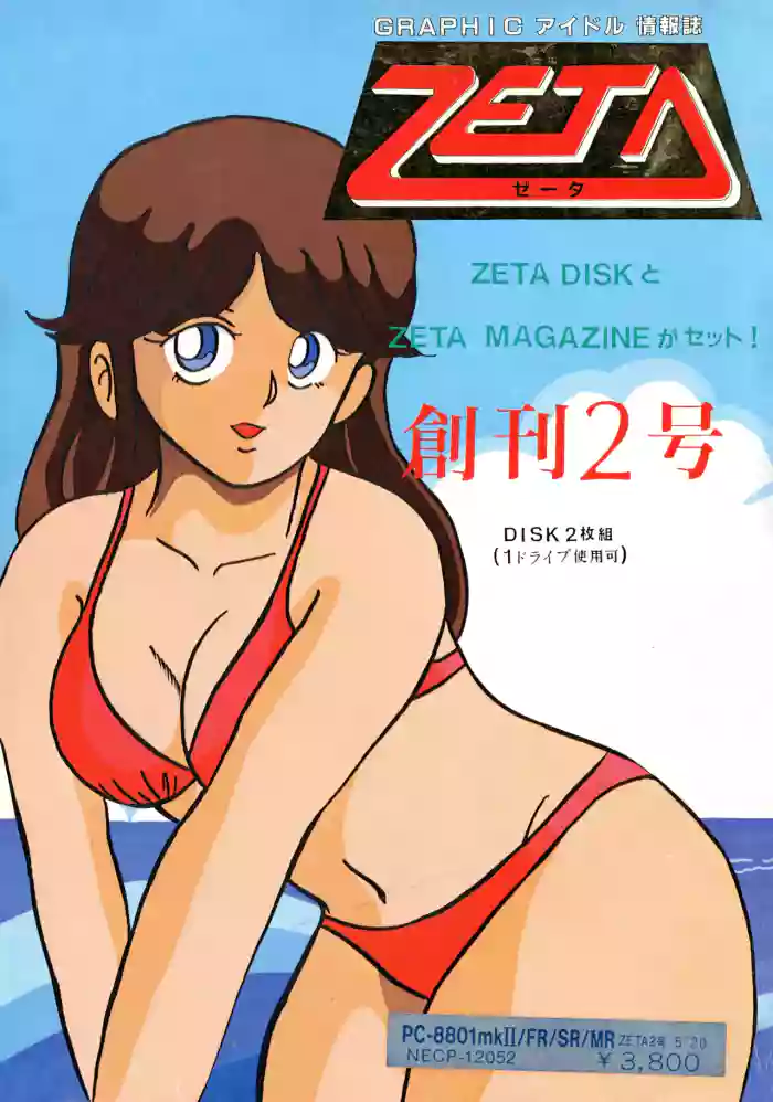 Graphic idol information magazine "ZETA" first issue.2