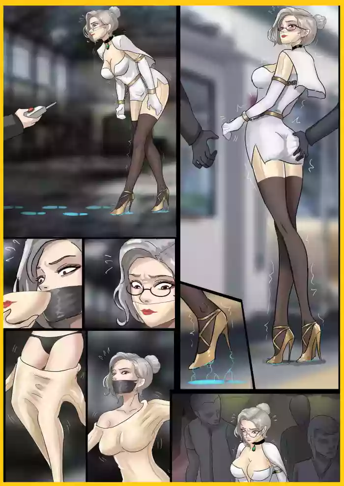 《完美的伪装拘束 》美女被精密道具伪装拘束 被迫拘束行走 被路人肆意玩弄无法反抗