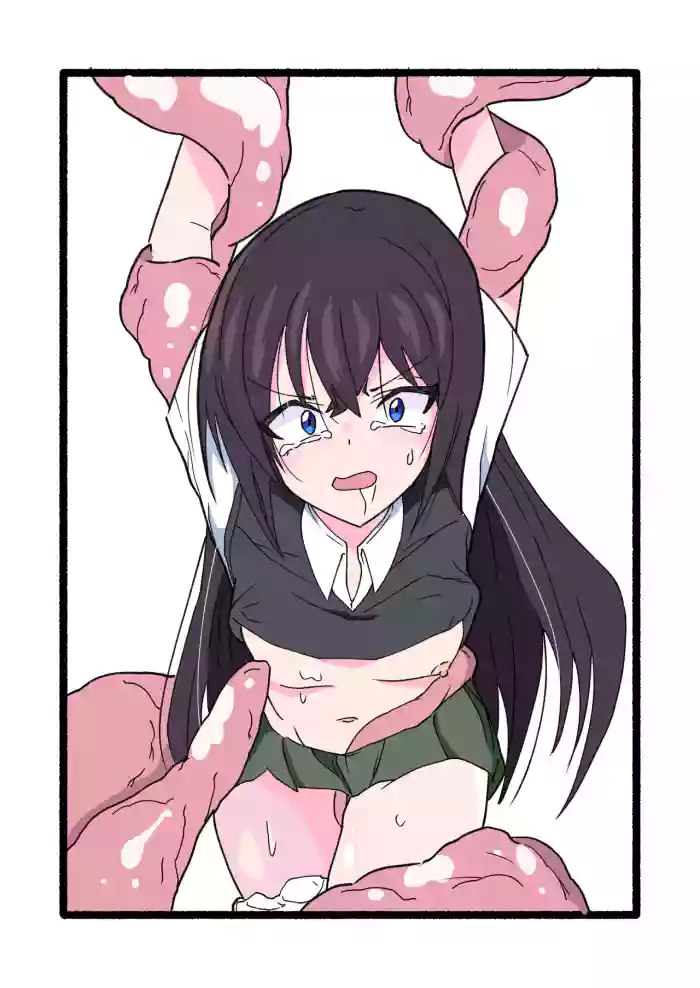 ninshin syokusyu no jikkentai original parody hentai manga featuring schoolgirl uniform tentacles by unknown artist