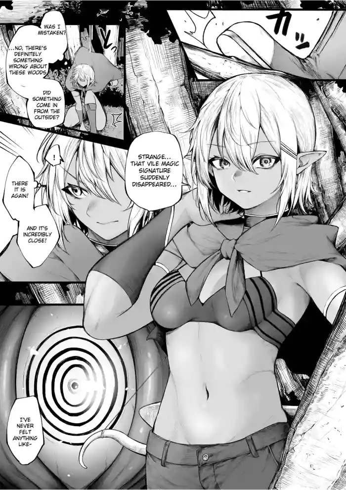 The Story of a Dark Elf Being Turned Into a Mess by Hypnosis