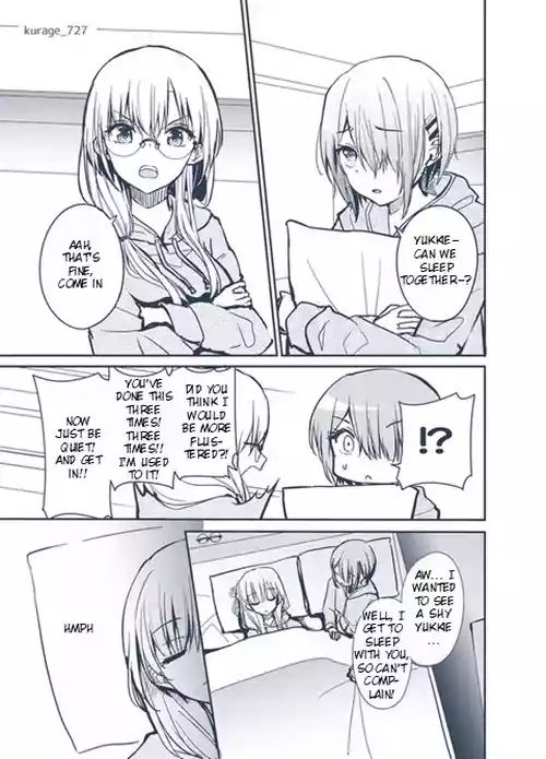 [Kurage] Ruka and Yuki in Bed Together [Rei Scans]