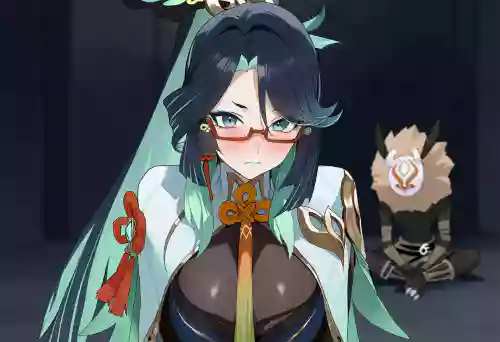 閒雲 Xianyun 丘丘人 (genshin) [AI Generated]