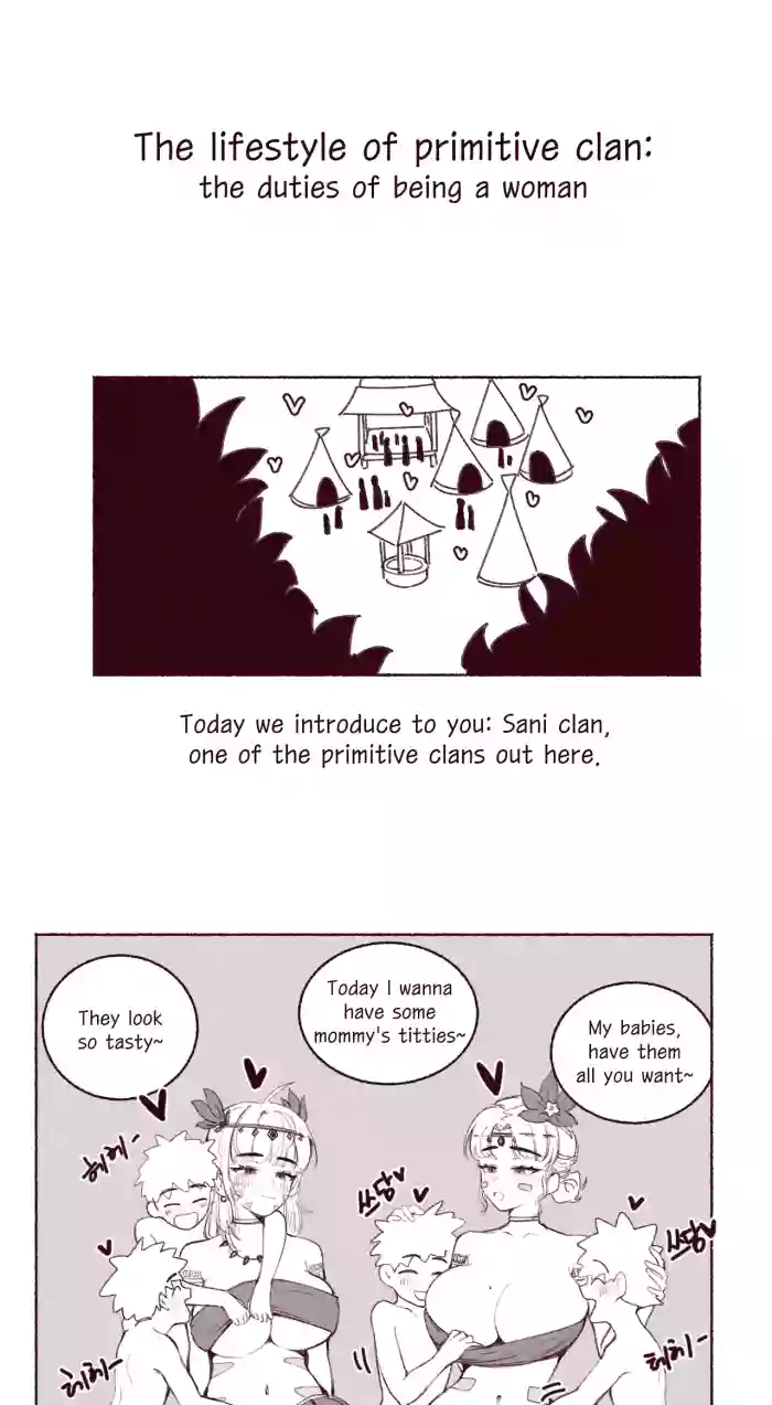 The lifestyle of primitive clan the duties of being a woman