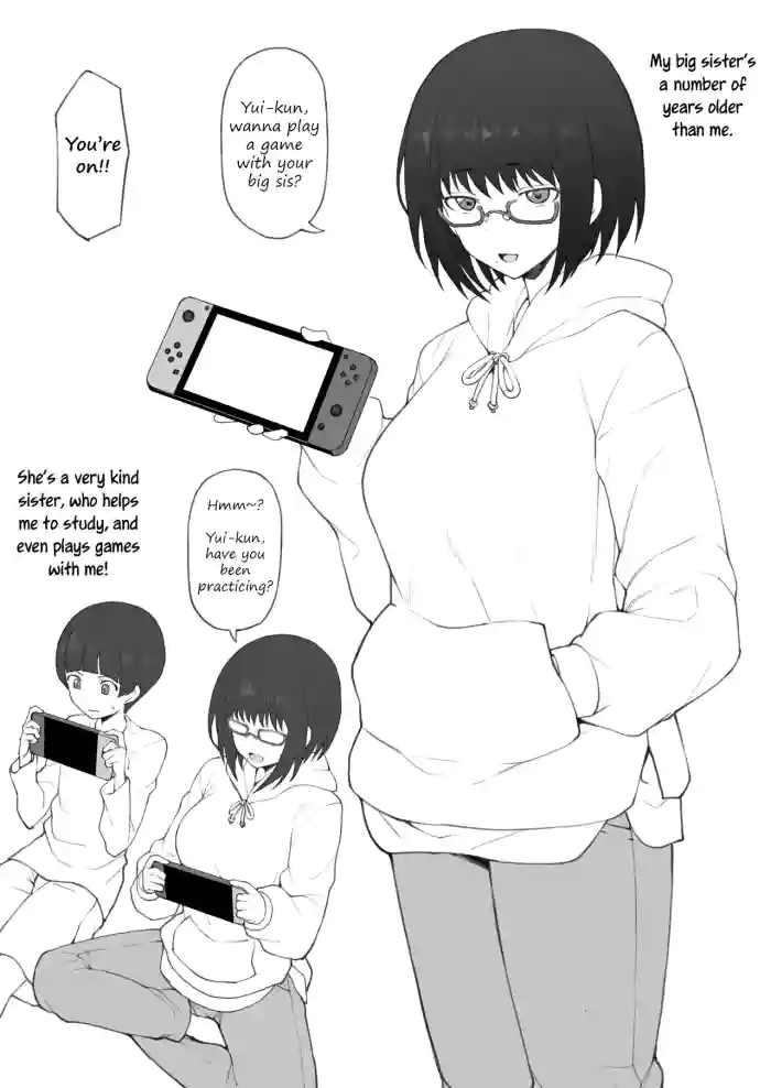 Daisuki na Onee-chan ni Karita Pasocon no Naka ni... | On the Laptop My Beloved Big Sister Lent Me…