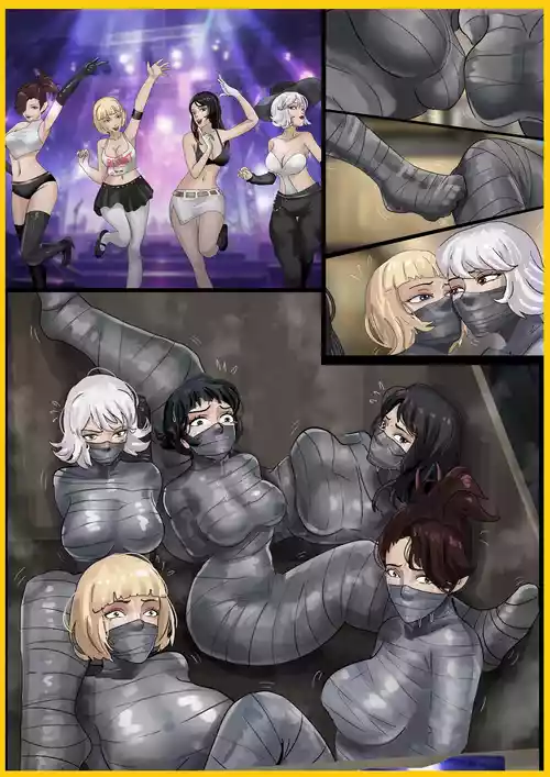 [King]超模女团被绑架成木乃伊