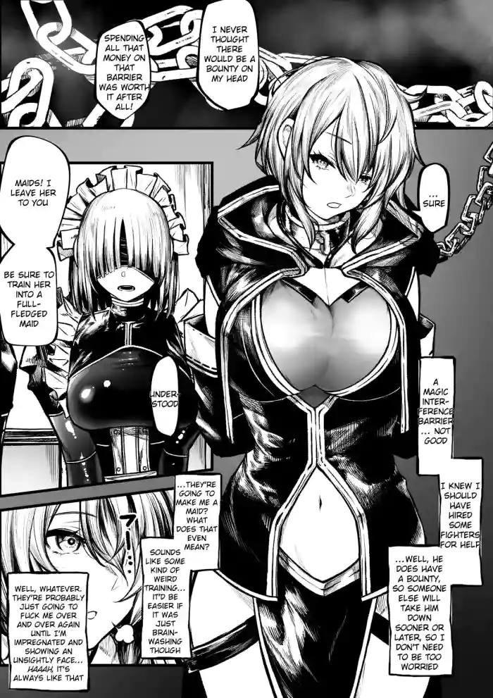 The Mage Girl Who Got Turned Into A Maid