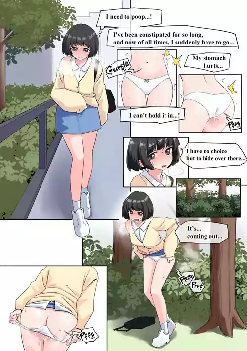 [Unoroute (UnoUsaya)] Enjoying Outdoor Poop