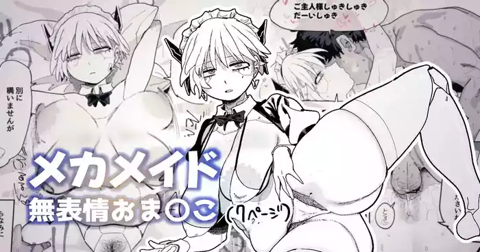 エロパーツでカスタマイズし続けた結果、軽蔑の眼差しで見てくるようになったメカメイドちゃん