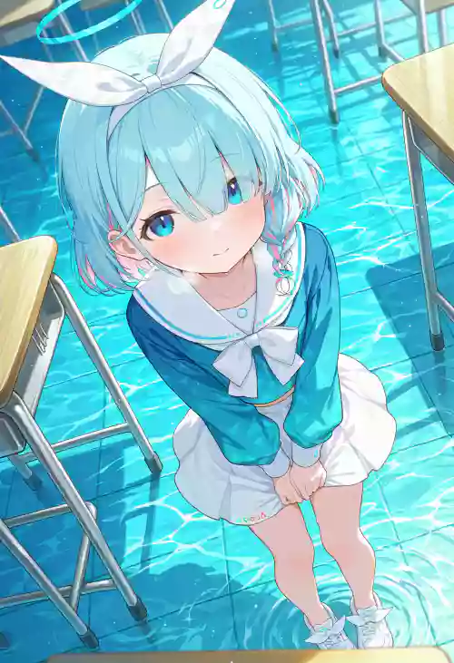 [Nothing3000] Arona (Blue Archive) [AI Generated]