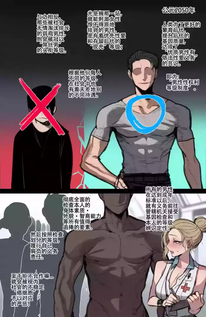 劣等男性性爱排斥法则