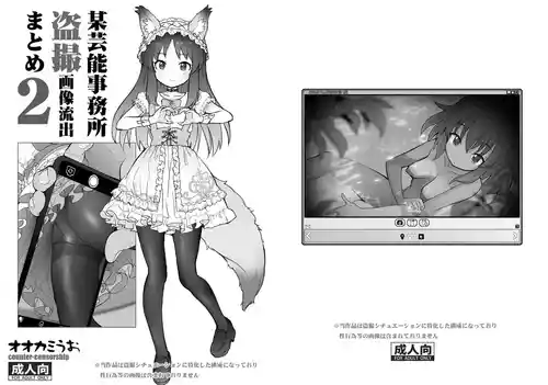 [COUNTER-CENSORSHIP (Ookami Uo)] Bou Geinou Jimusho Tousatsu Gazou Ryuushutsu Matome 2 (THE IDOLM@STER CINDERELLA GIRLS) [Digital]