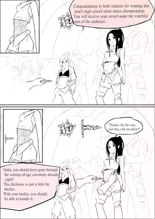 (R-18G)[ーYuna かみしろ(Pixiv)] High School Dance Competition Winners (English)