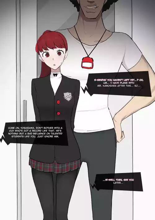 [Giga] Kasumi Yoshizawa x Kamoshida + Prequel (Persona 5) [English]