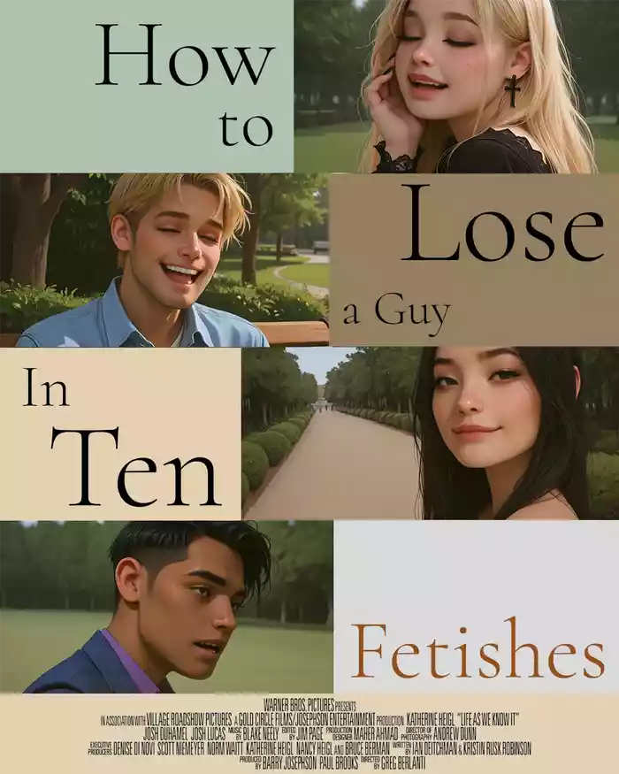 How to lose a guy in 10 fetishes [AI Generated] (warning: diapers, romcom)
