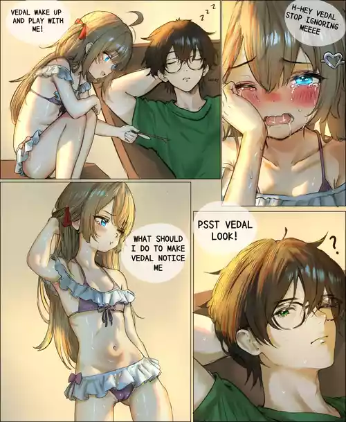 [PBorzoi] Swimsuit Neuro Short Comic