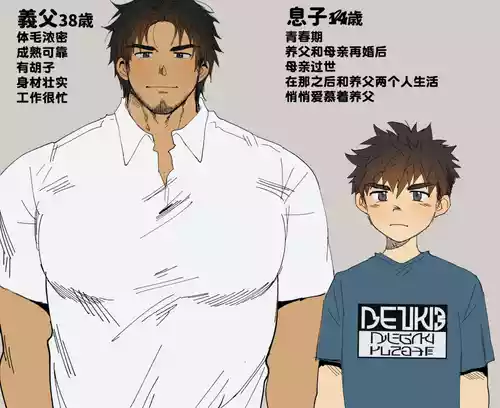 [Suikanotane (Hashikure)] 義〇×息〇の夜 ｜继父x儿子的夜晚【chinese】