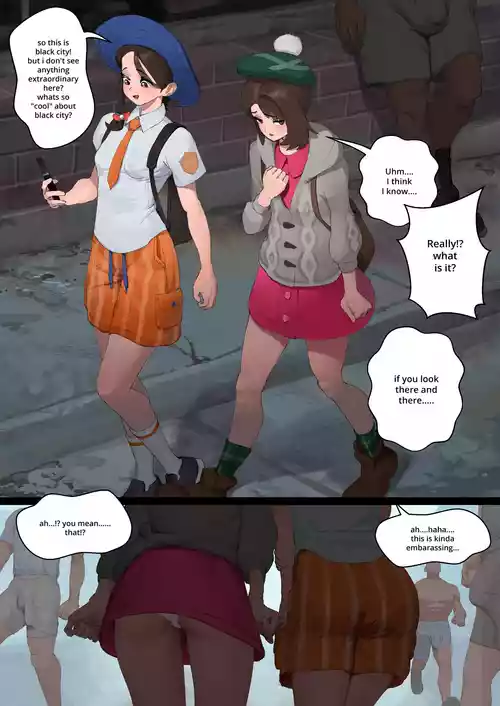 [wjs07] Gloria and Juliana visit Black City (Pokemon)